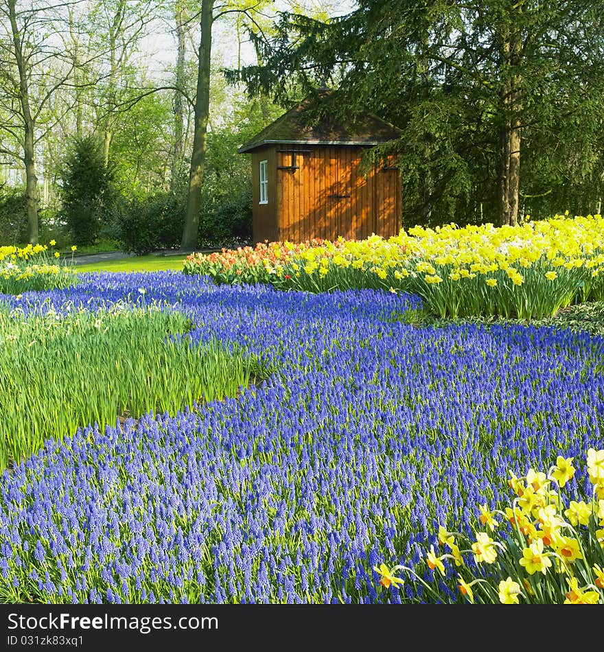 Keukenhof Gardens in Lisse, Netherlands