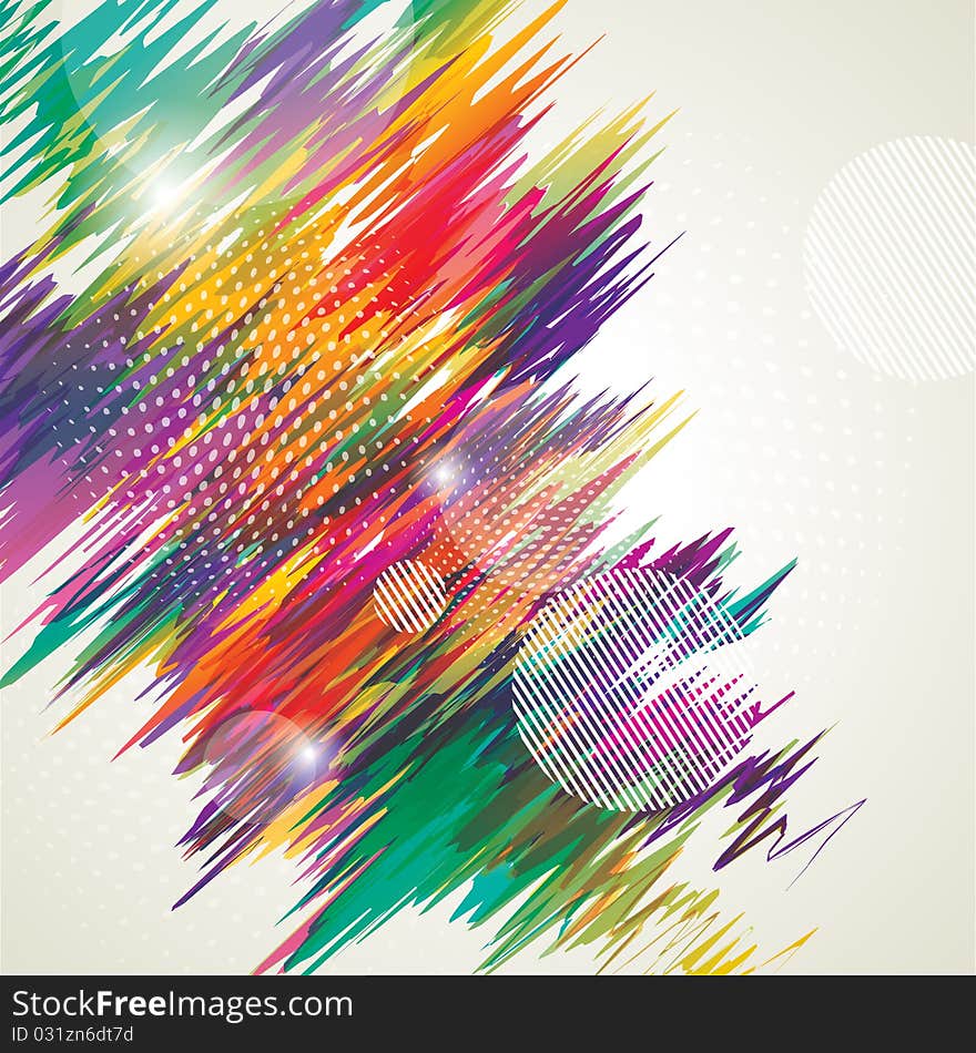 Colorful abstract background as waves. Colorful abstract background as waves