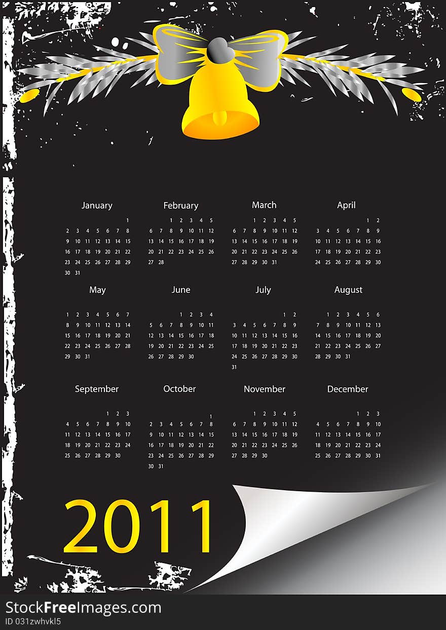 Calendar for 2011