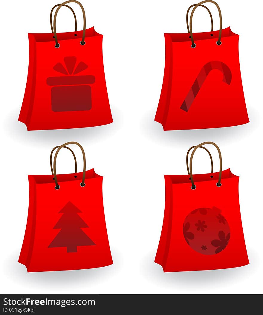 Christmas Shopping Bags