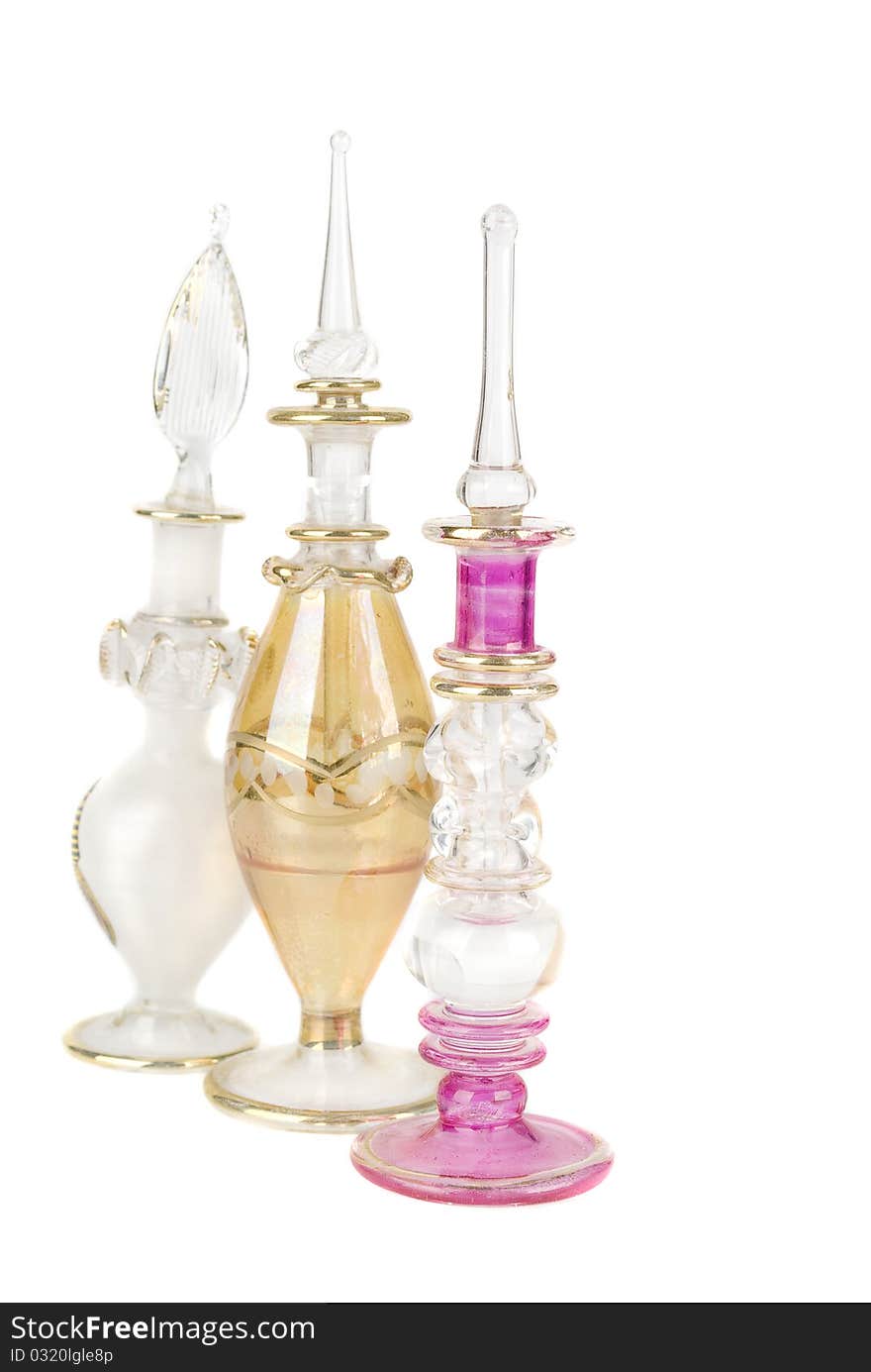 Three Perfume Bottles