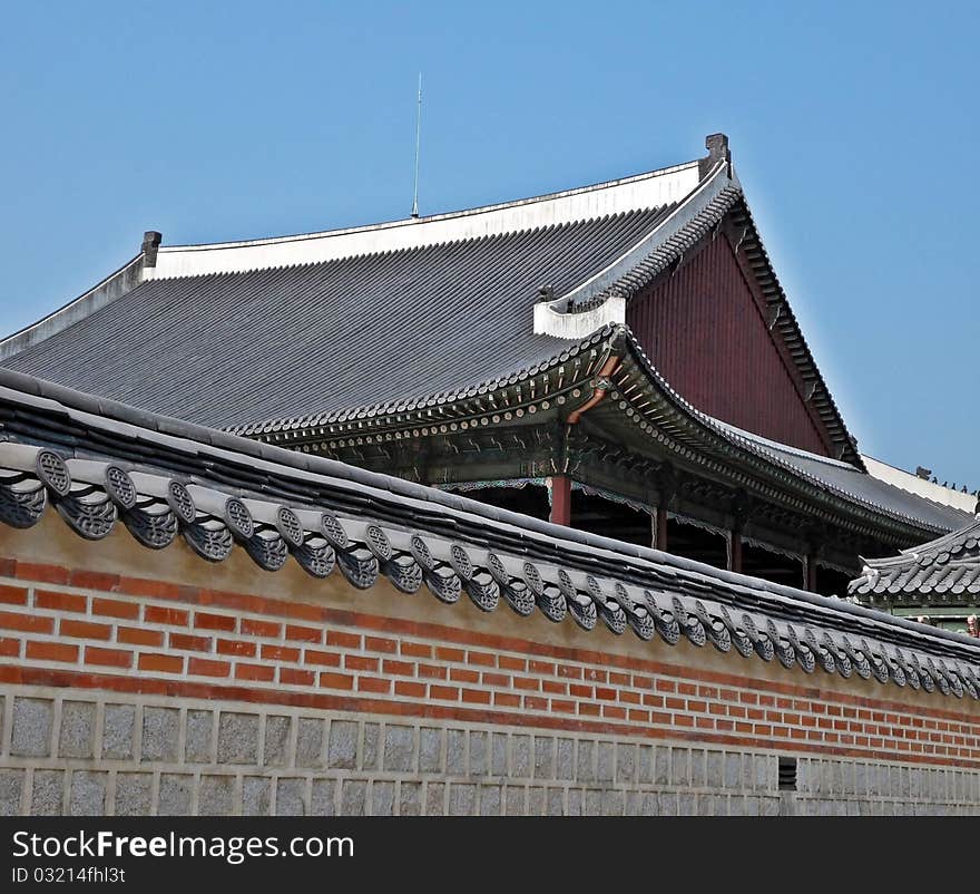 Architecture-Beautiful traditional house in Korea