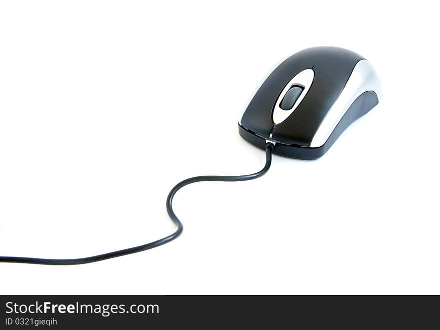 Computer mouse isolated on a white background