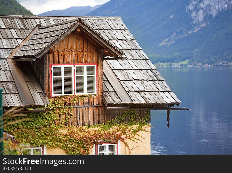 Beautiful house on the austrian lake. Beautiful house on the austrian lake