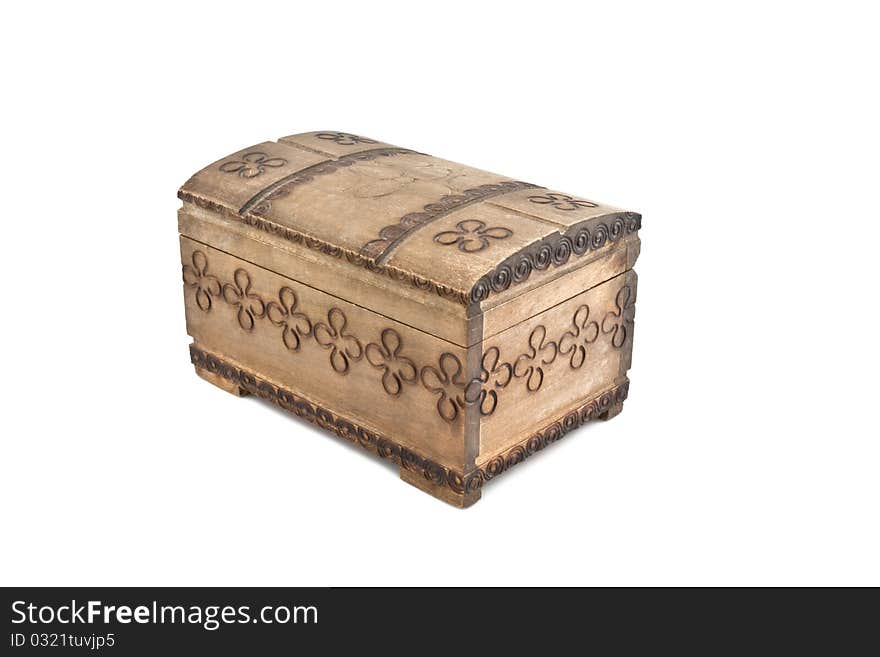 Wooden chest