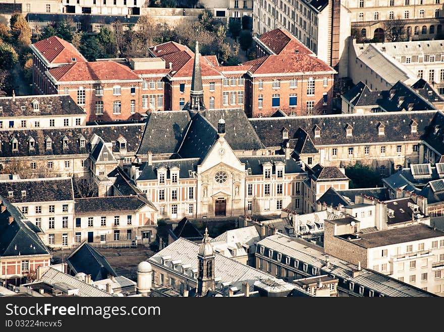 Architecture Detail of Paris