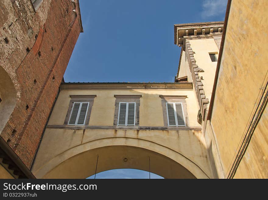 Architecture and Arts Detail of Lucca in Tuscany, Italy. Architecture and Arts Detail of Lucca in Tuscany, Italy