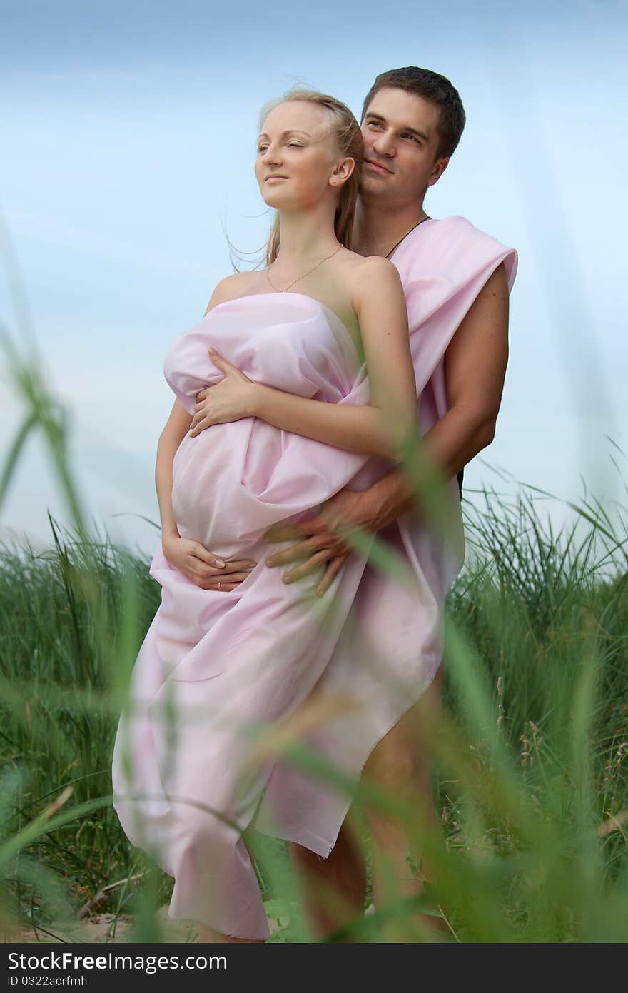 Beautiful pregnant woman in nature. Beautiful pregnant woman in nature.