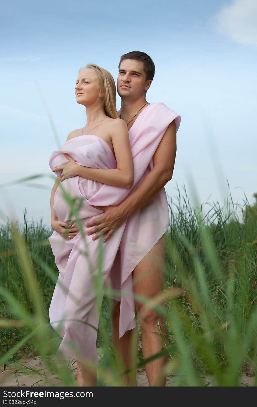 Beautiful pregnant woman in nature. Beautiful pregnant woman in nature.