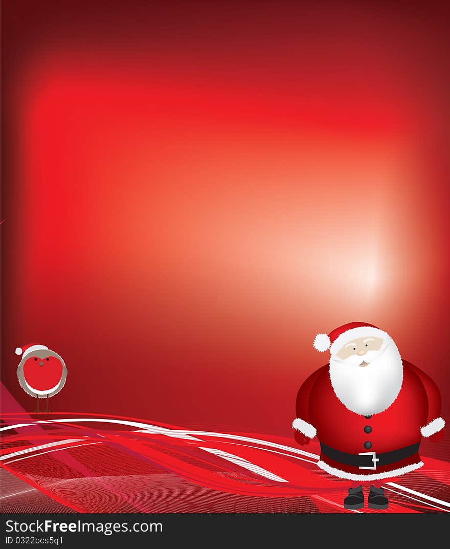 Christmas santa background