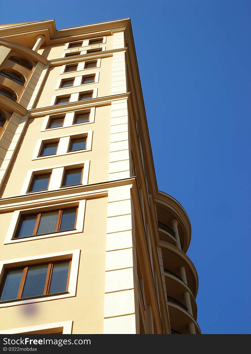 Building sky contemporary exterior office architecture window blue skyscraper. Building sky contemporary exterior office architecture window blue skyscraper