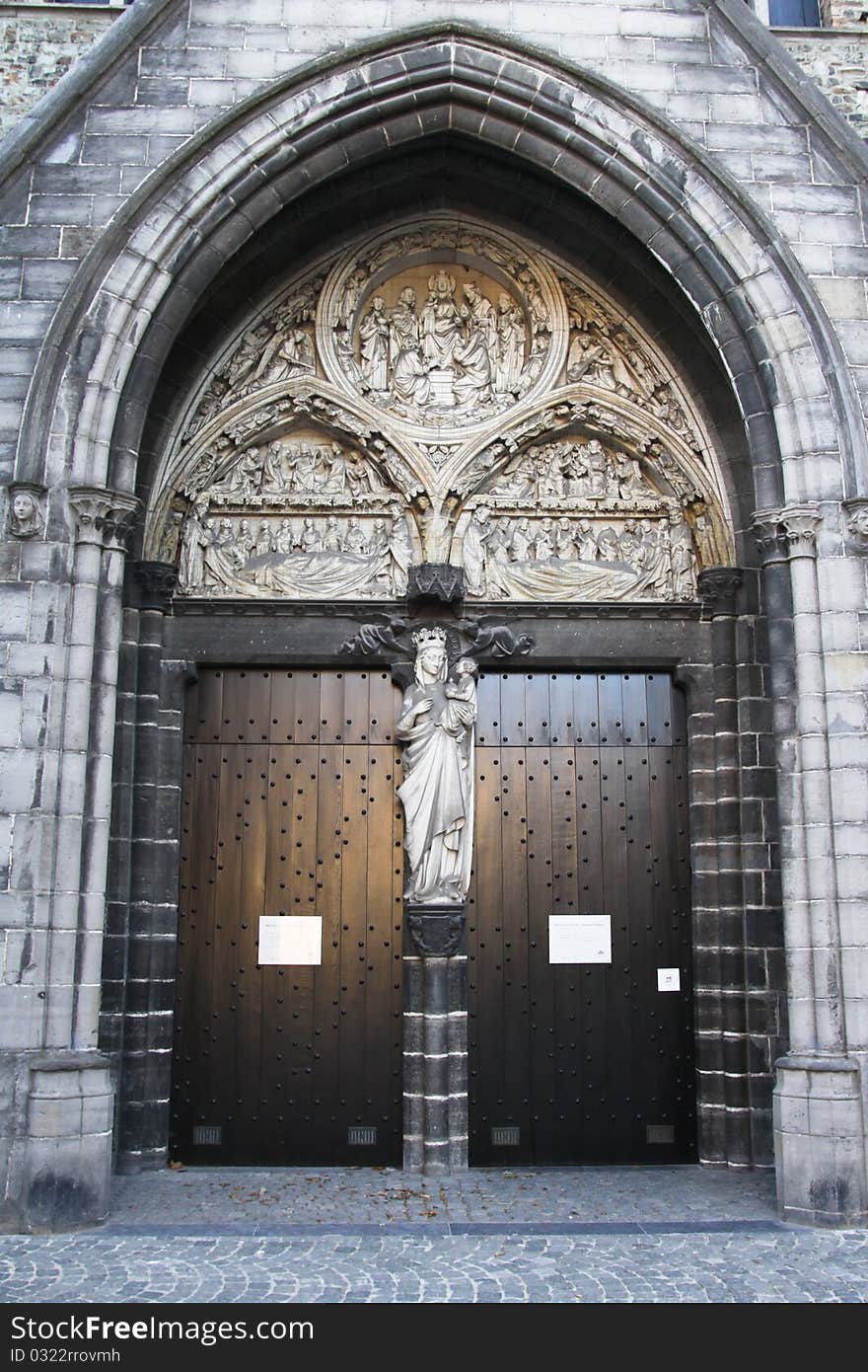 Church Doors in Brugge