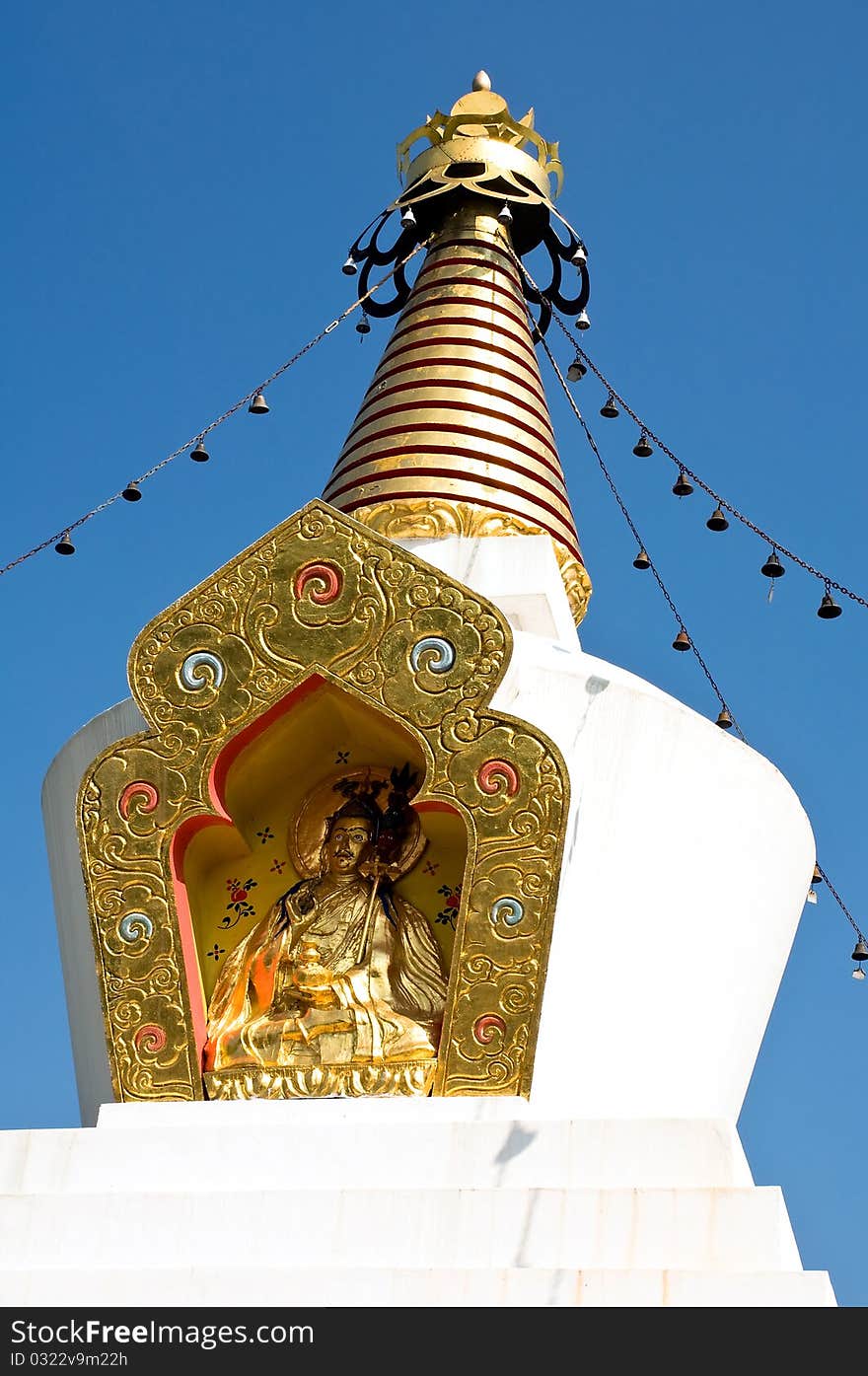 Peak of a stupa