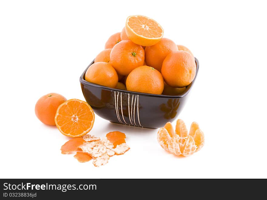 Tangerines in a bowl