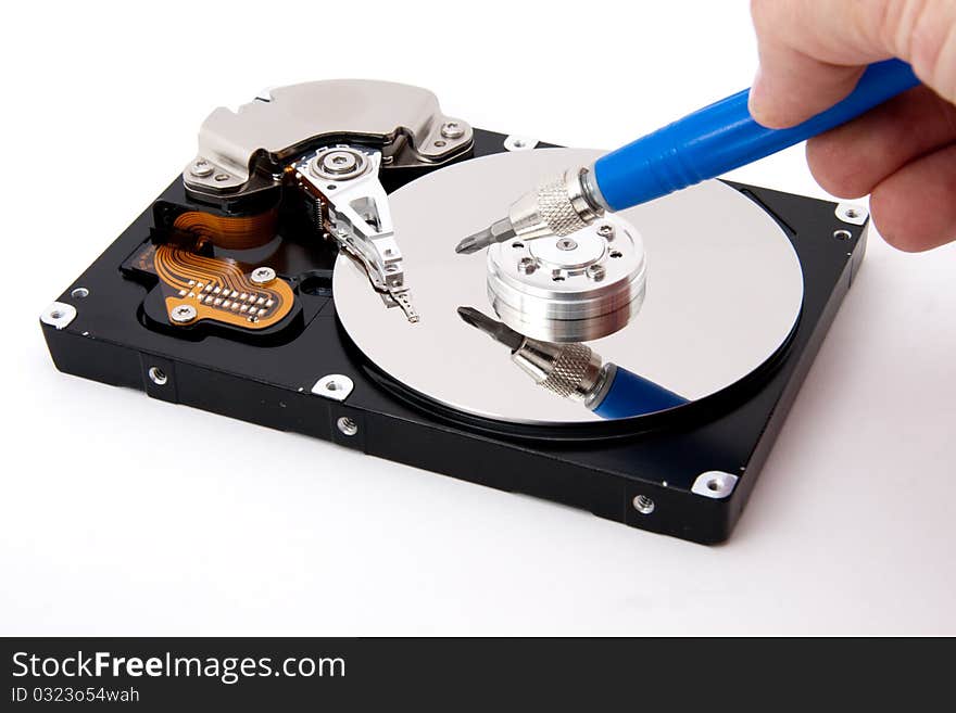 Open hard-drive