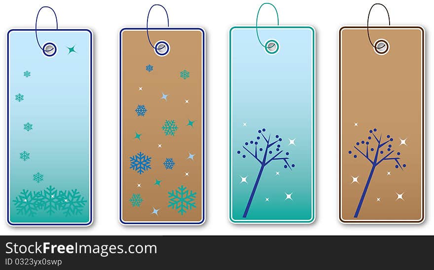 Winter Tags