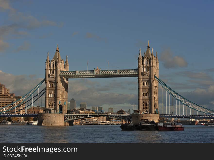 The towerbridge in london england