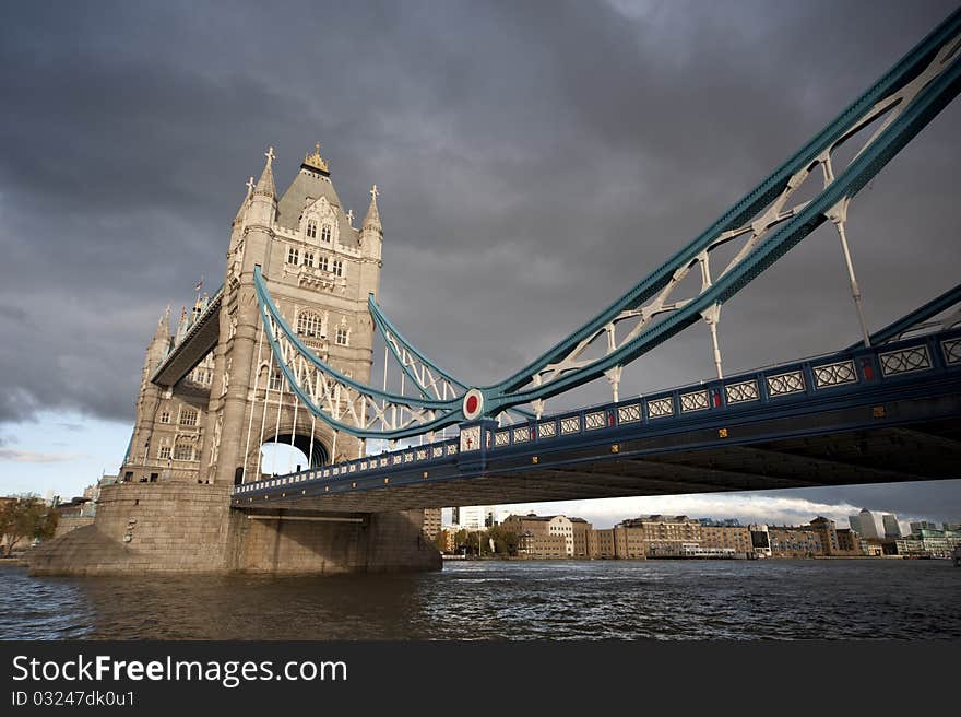 The towerbridge in london england