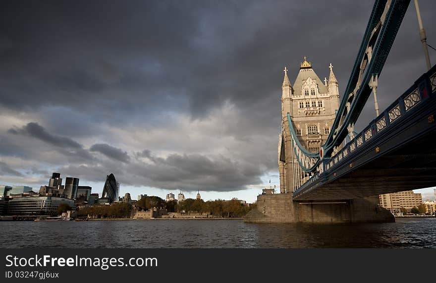 The towerbridge in london england