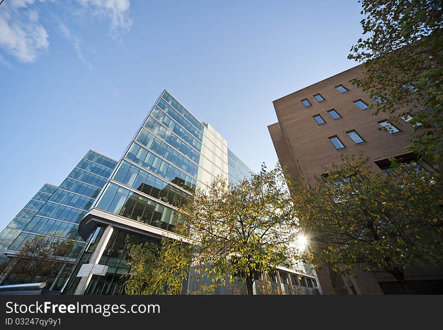 Modern Buildings In London