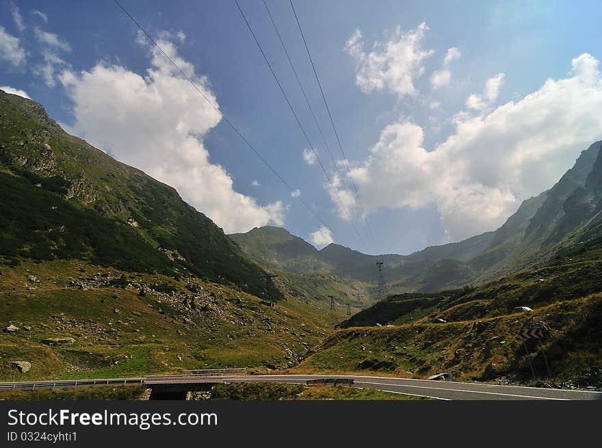 Road in the Mountains