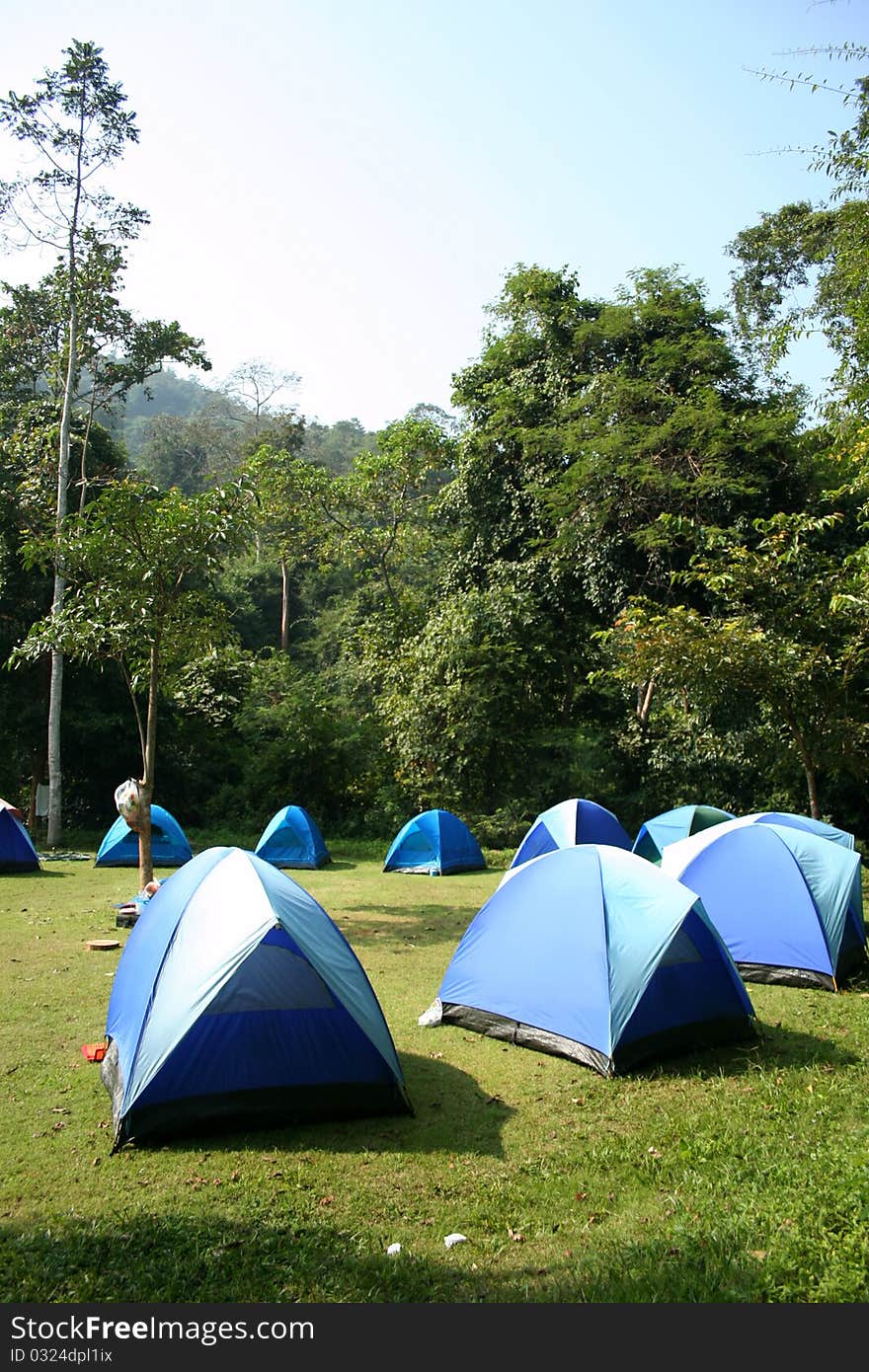 This camping ground in Kaeng Krachan National Park. Phetchaburi Province, Thailand. This camping ground in Kaeng Krachan National Park. Phetchaburi Province, Thailand.