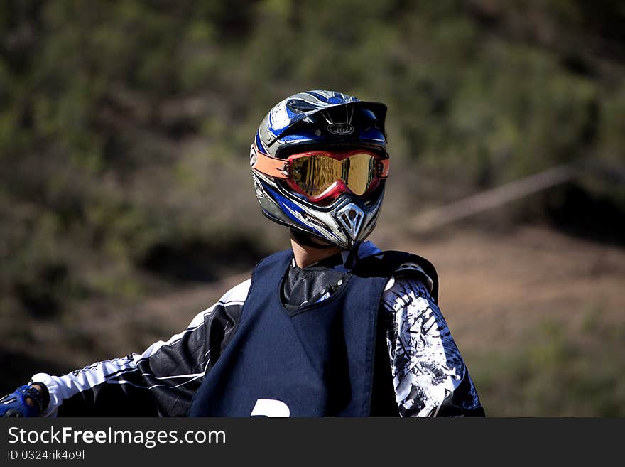 Motocross rider