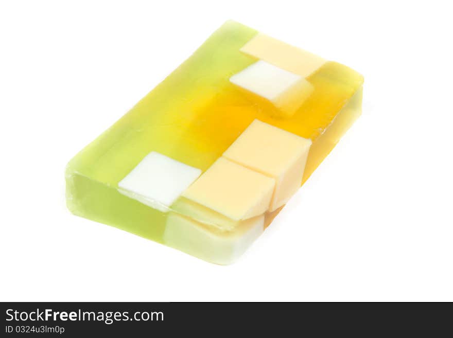 Apple transparent fruit soap