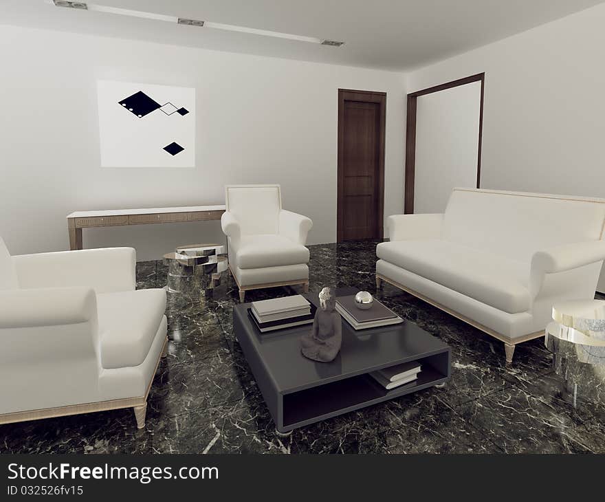 Modern comfortable interior