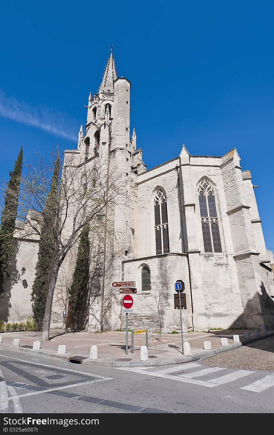 Saint Pierre Church located at Avignon, France. Saint Pierre Church located at Avignon, France