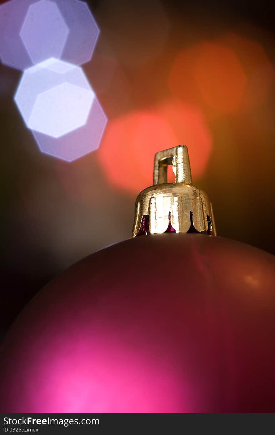 Detail of christmas ornaments. Shallow DOF. Detail of christmas ornaments. Shallow DOF.