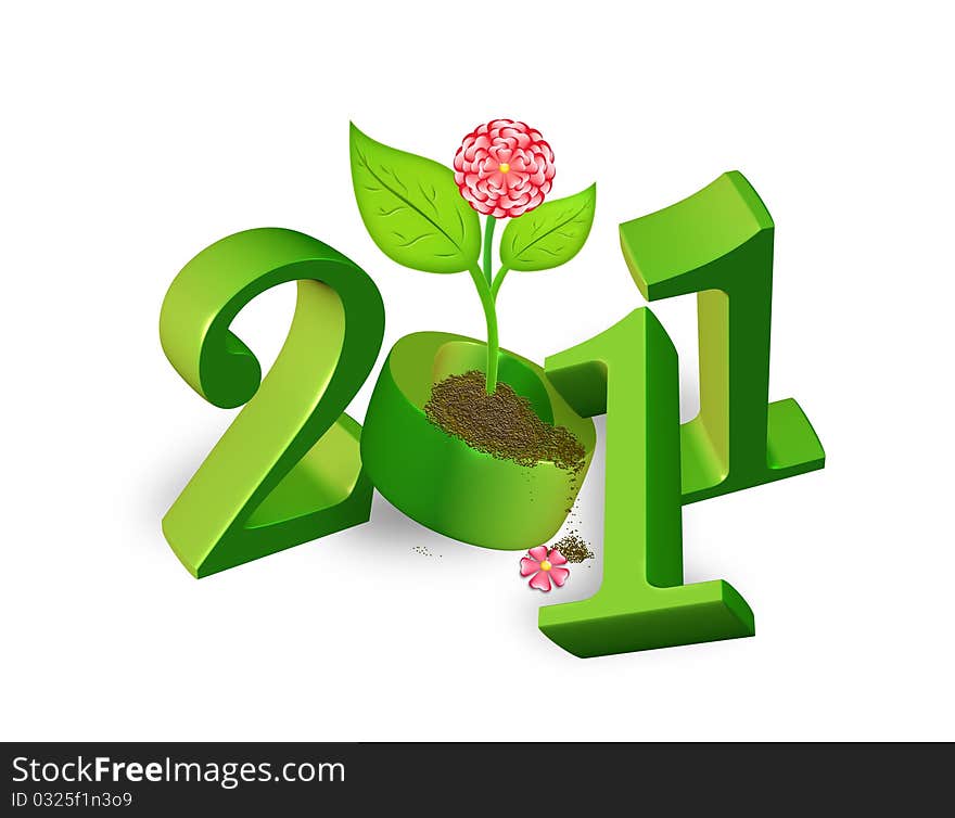 2011 Natural Green Background