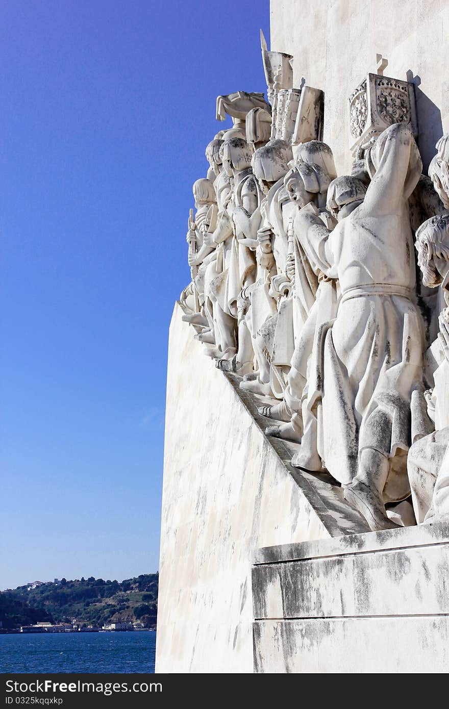 View of the Descobrimentos Tower in Belém