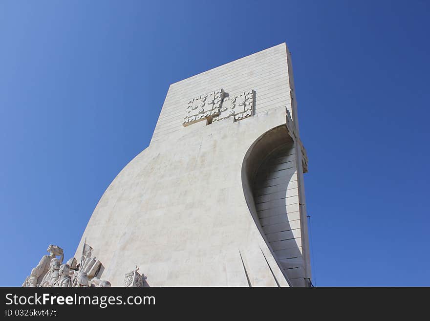 View of the Descobrimentos Tower in Belém