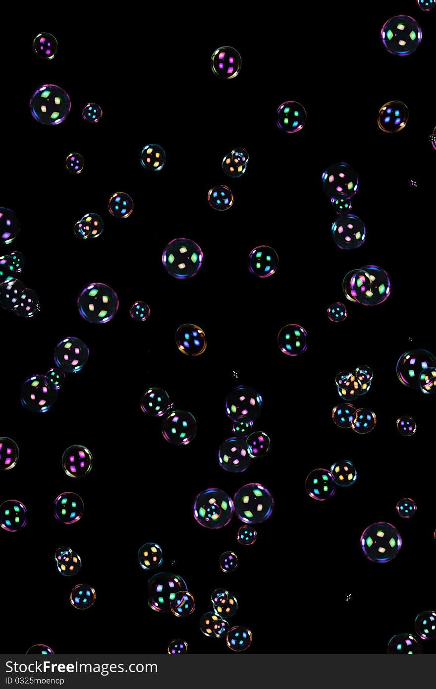 Soap bubble background