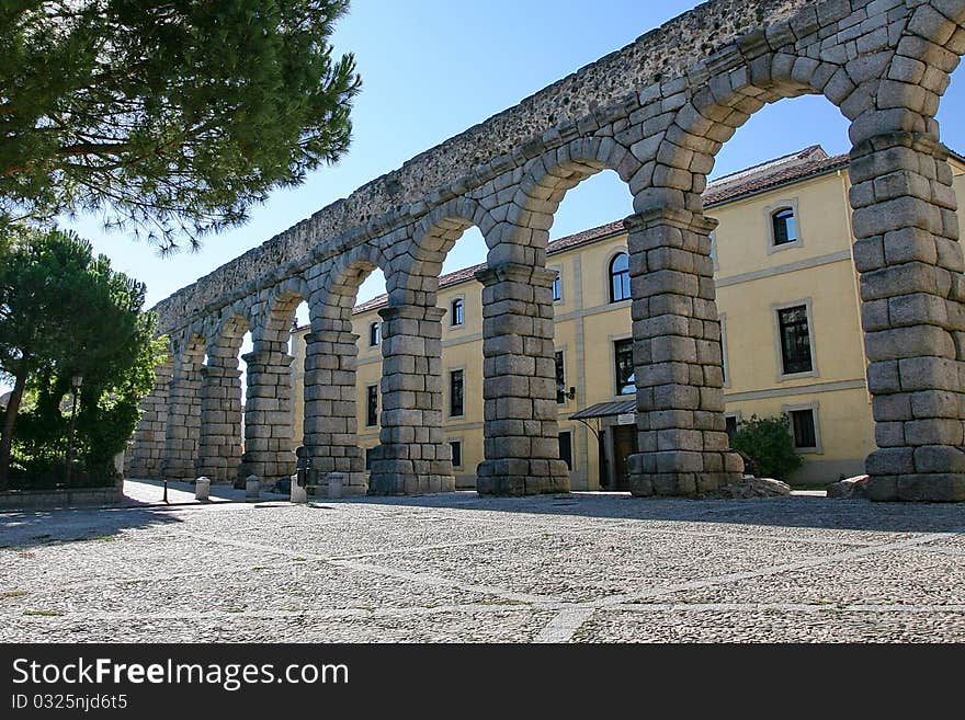 Roman Aqueduct at Segovia