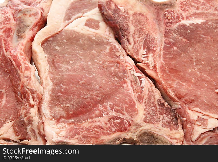 Texture Of Beef T-bone