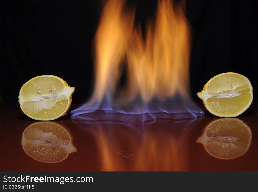 Fire lemon