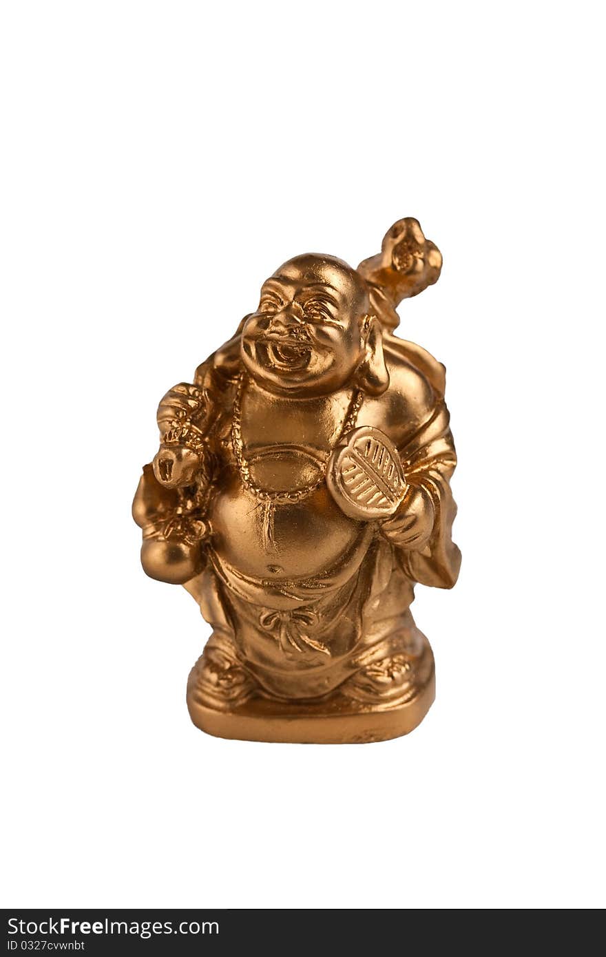 Golden chinese buddha