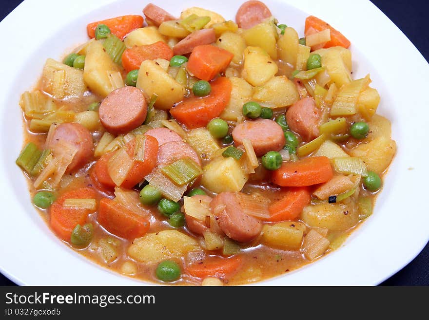 Potato Stew With Beans