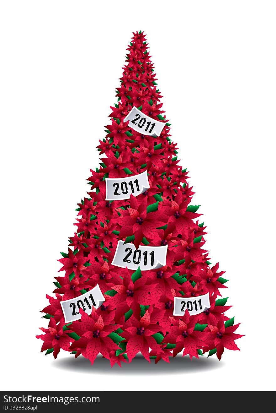 2011 new year decoration tree