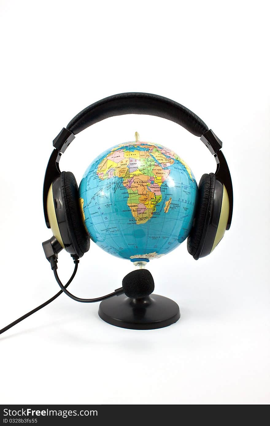 Globe And Headphone