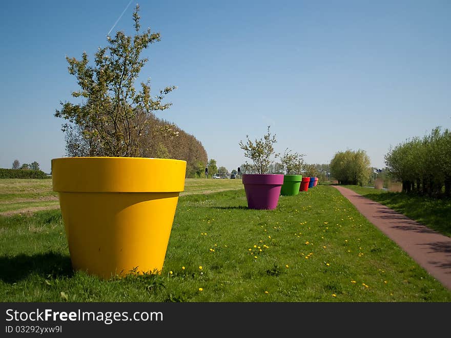 The Biggest Flowerpots In The World