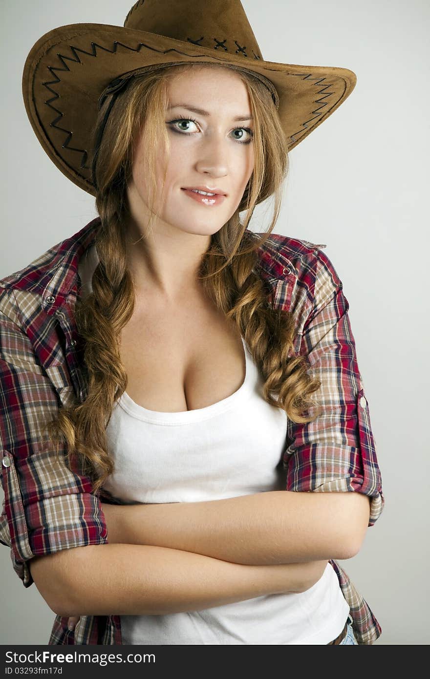 A Girl In A Cowboy Hat