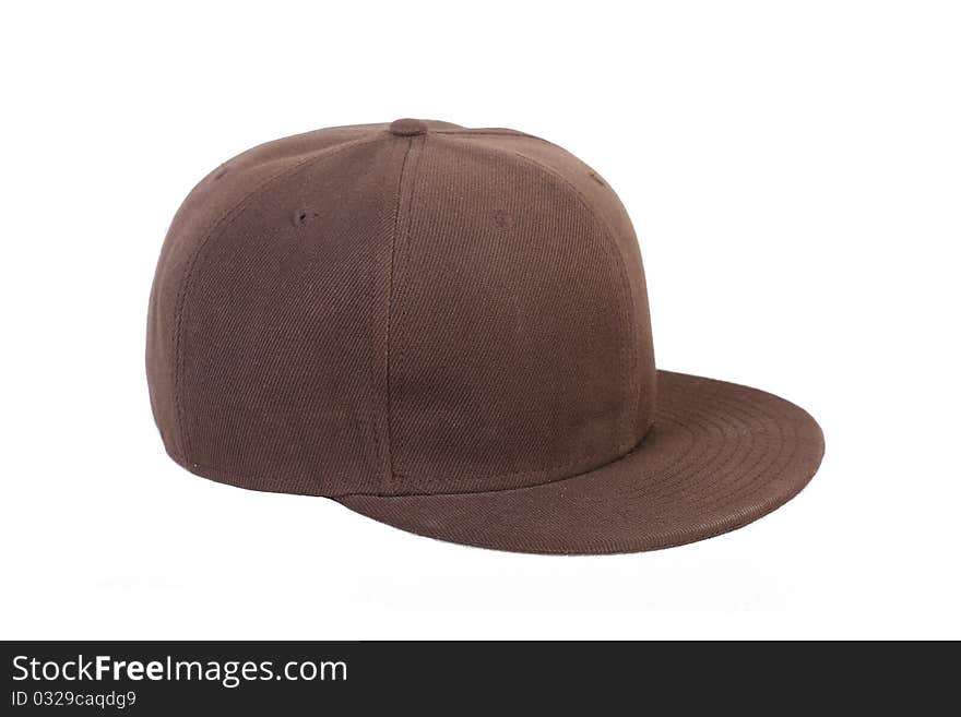 Brown hip-hop rap cap