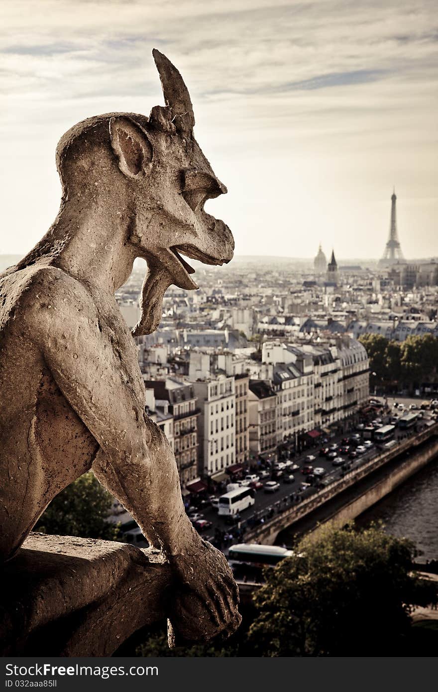 South Tower, Notre Dame Cathedral. South Tower, Notre Dame Cathedral