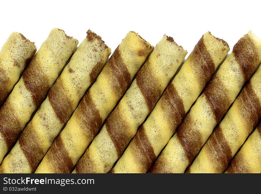 Breakfast cookies isolated on a white background