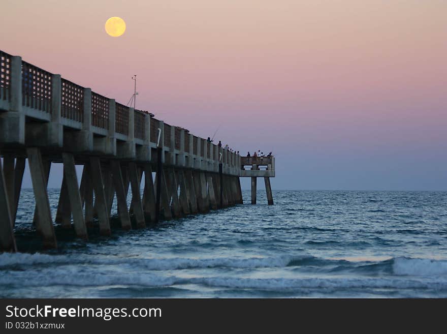 Moon rise