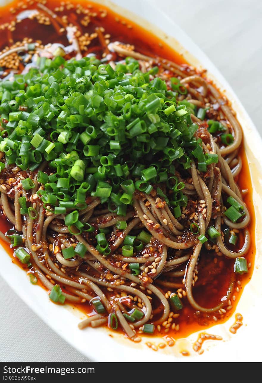 Soba noodles