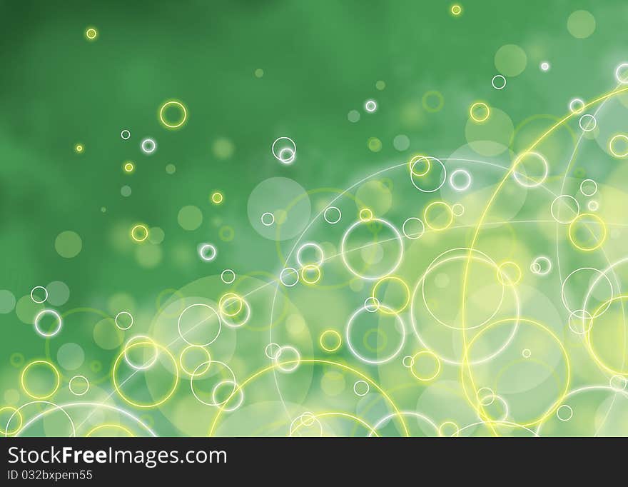 Abstract green background